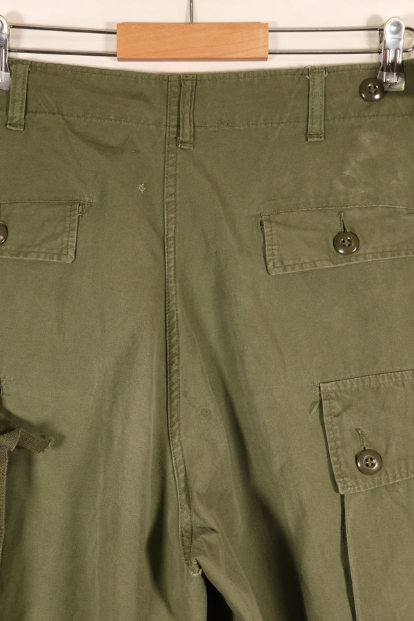 1963–64 Contract—Presumed M-R 1st Model Jungle Fatigue Pants—No Tag—Used