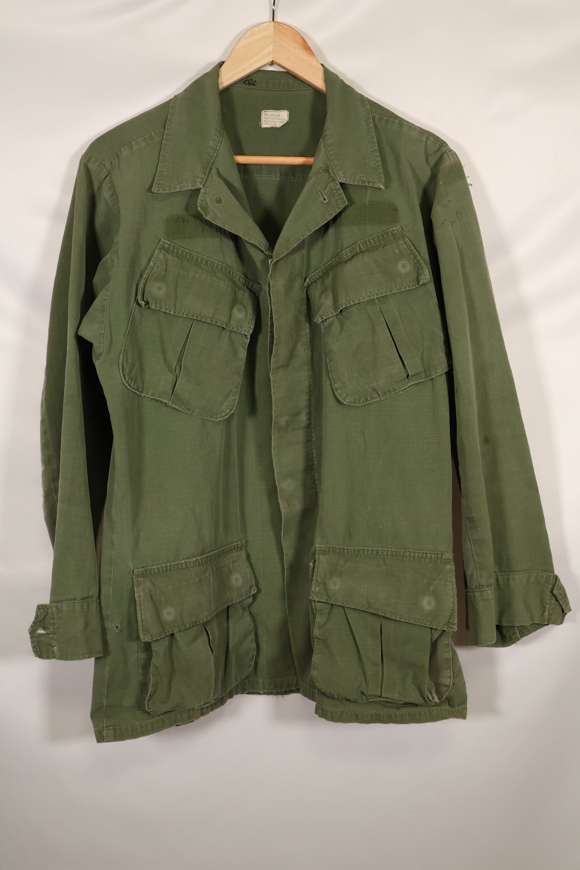 1969年頃　S-Rサイズ　4th Model ジャングルファティーグ　ジャケット　中古品　映画会社放出