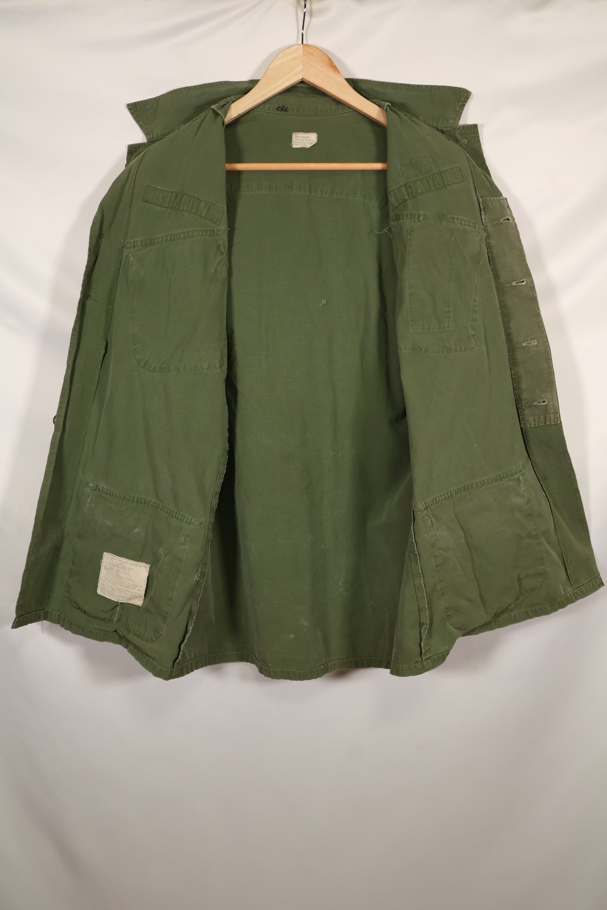 1969年頃　S-Rサイズ　4th Model ジャングルファティーグ　ジャケット　中古品　映画会社放出