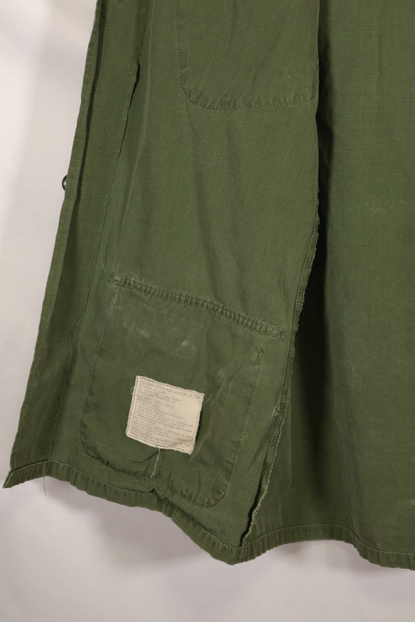 1969年頃　S-Rサイズ　4th Model ジャングルファティーグ　ジャケット　中古品　映画会社放出