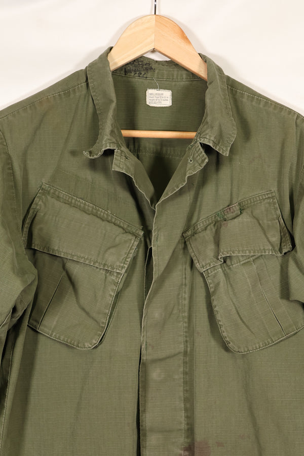 1970年頃　S-Rサイズ　4th Model ジャングルファティーグ　ジャケット　中古品　映画会社放出