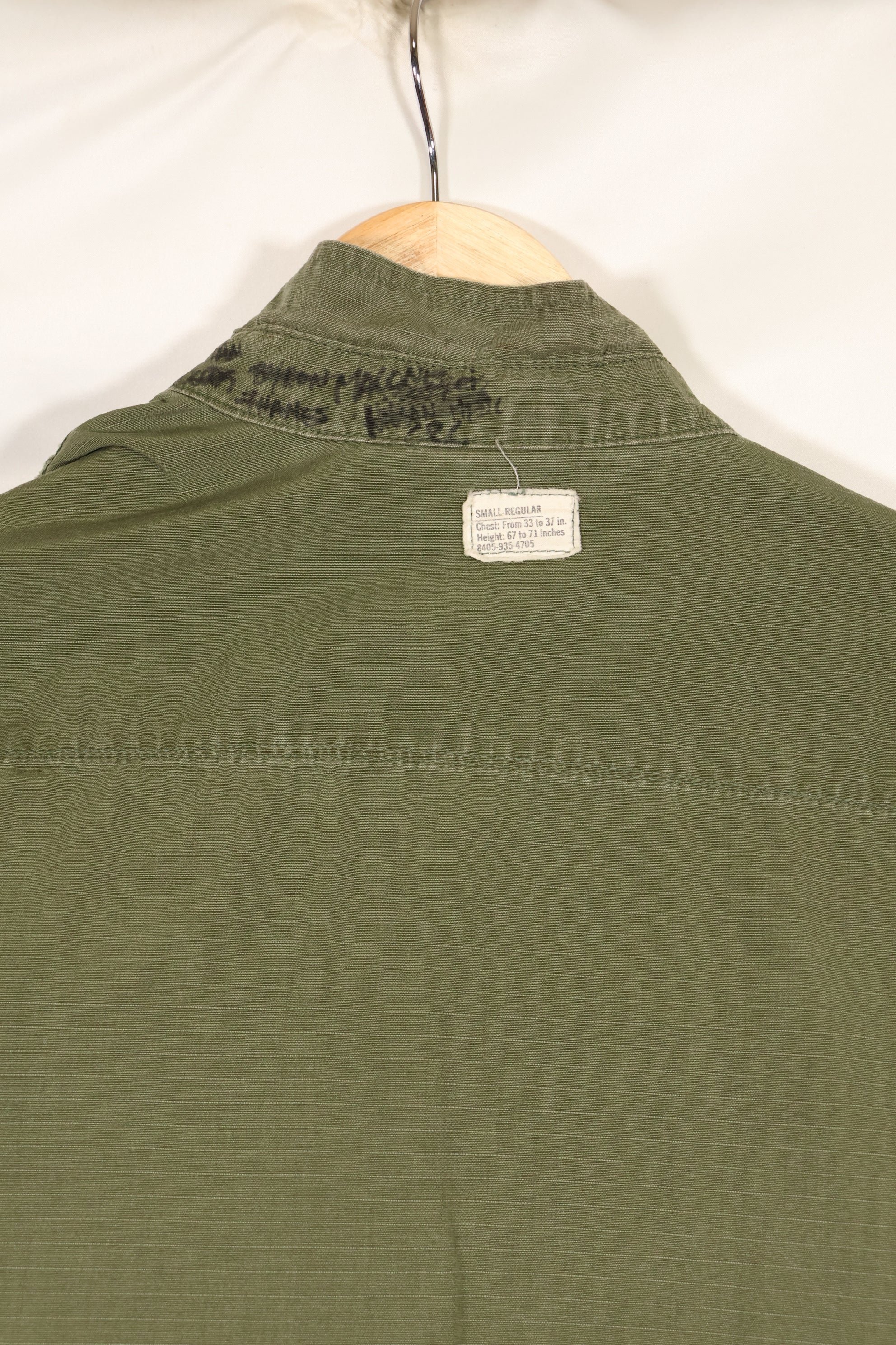1970年頃　S-Rサイズ　4th Model ジャングルファティーグ　ジャケット　中古品　映画会社放出