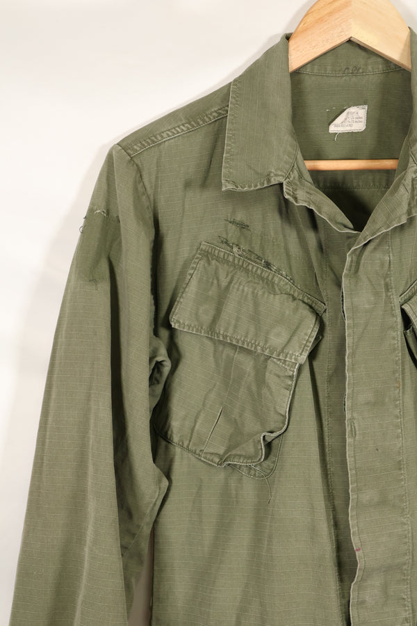 1969年頃　XS-Rサイズ　4th Model ジャングルファティーグ　ジャケット　中古品　映画会社放出