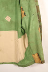 Early 1970s, Large Size, ARVN, South Vietnamese Airborne Division, Leaf Camouflage Shirt, Repaired, Used