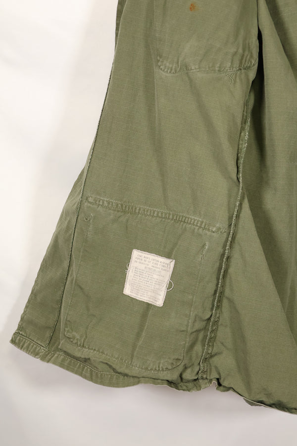 1969年頃　XS-Rサイズ　4th Model ジャングルファティーグ　ジャケット　中古品　映画会社放出