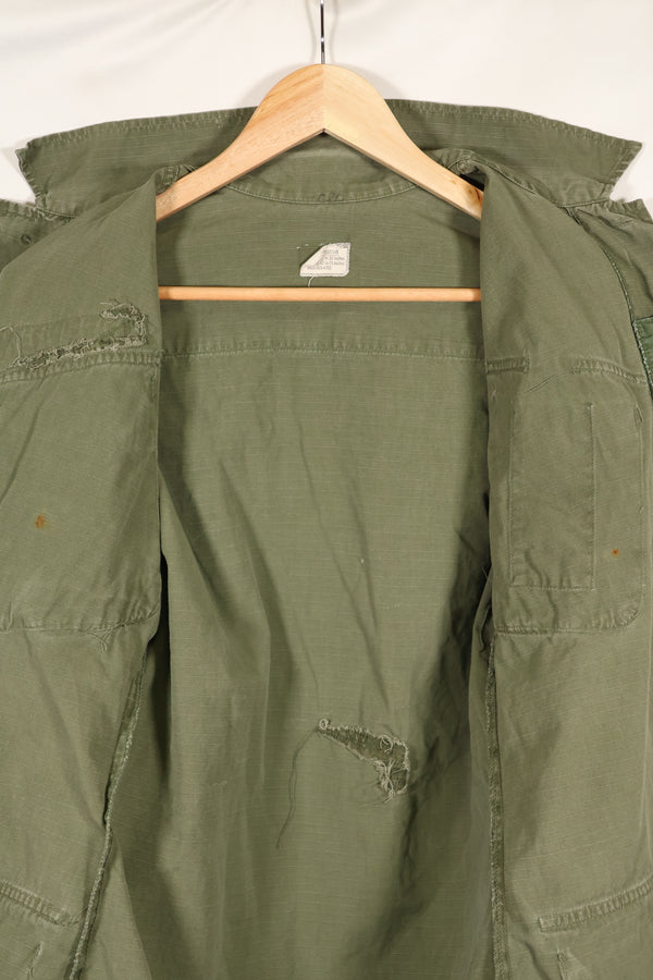 1969年頃　XS-Rサイズ　4th Model ジャングルファティーグ　ジャケット　中古品　映画会社放出