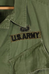 ประมาณปี 1967 – ขนาด S-L – หมวกเขียว – เสื้อแจ็คเก็ตพรางป่า รุ่นที่ 3 – มีสีซีดเล็กน้อย – มือสอง
