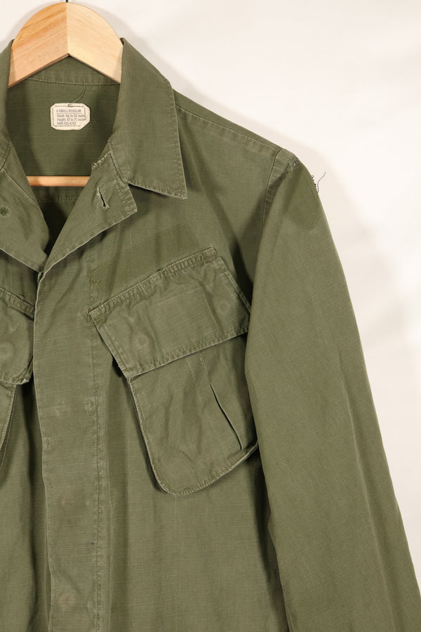 1969年頃　XS-Rサイズ　4th Model ジャングルファティーグ　ジャケット　中古品　映画会社放出 B