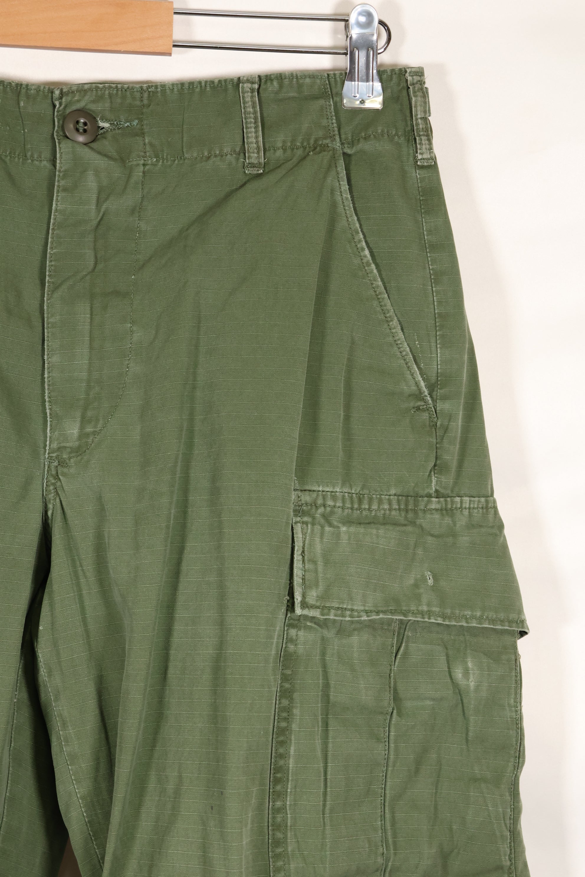 1968年頃　S-Rサイズ　4th Model ジャングルファティーグ　パンツ　中古品　映画会社放出