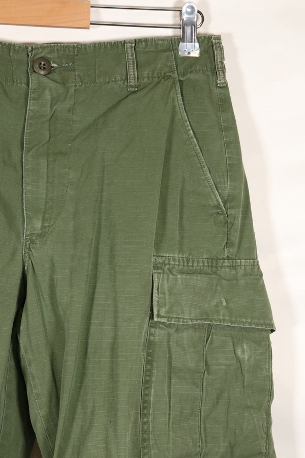 1968年頃　S-Rサイズ　4th Model ジャングルファティーグ　パンツ　中古品　映画会社放出