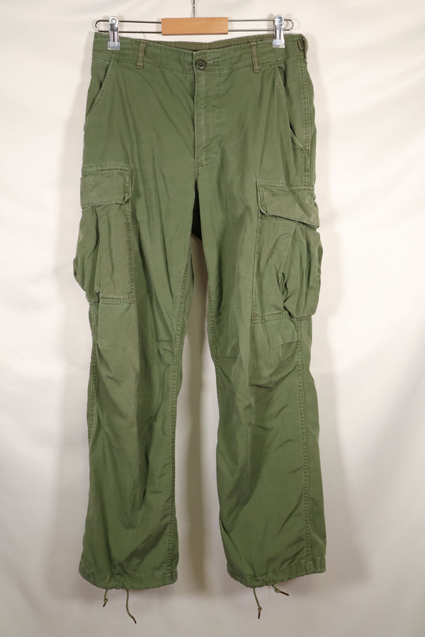 1968年頃　S-Rサイズ　4th Model ジャングルファティーグ　パンツ　中古品　映画会社放出 B