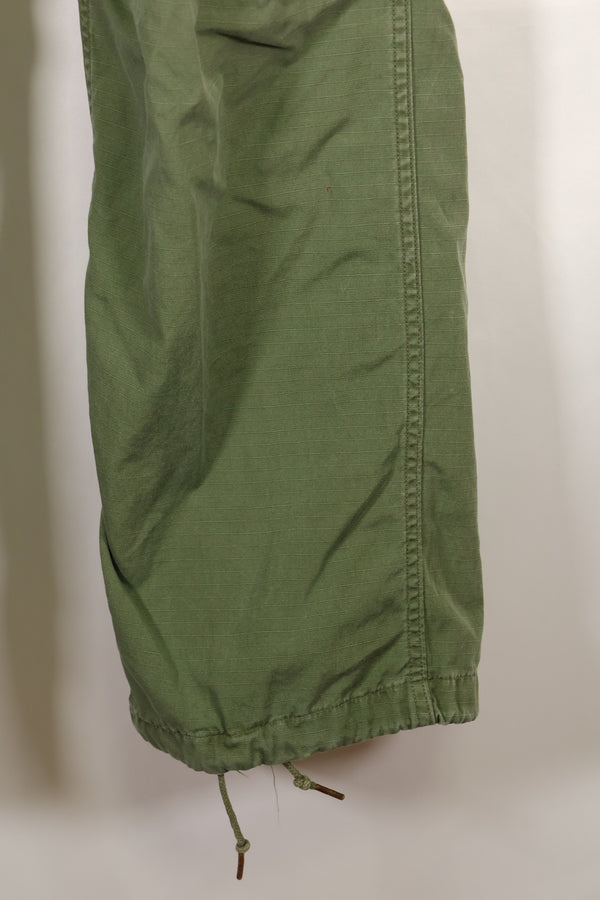 1968年頃　S-Rサイズ　4th Model ジャングルファティーグ　パンツ　中古品　映画会社放出 B