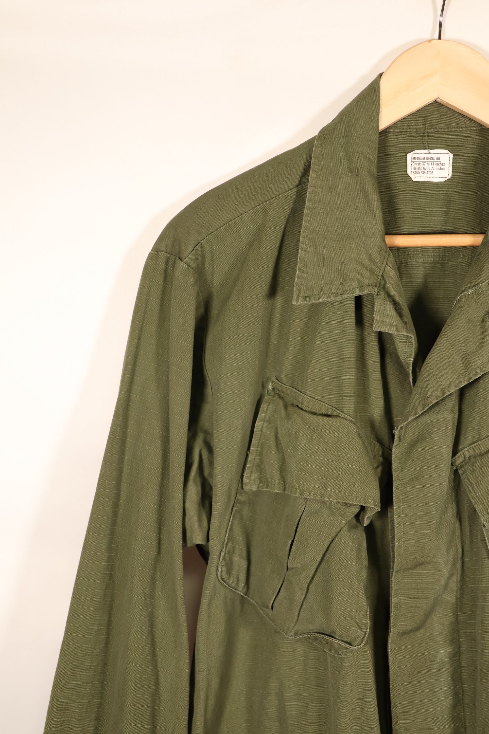 1969 Contract M-R 4th Model Jungle Fatigue Jacket—Good Condition—Used