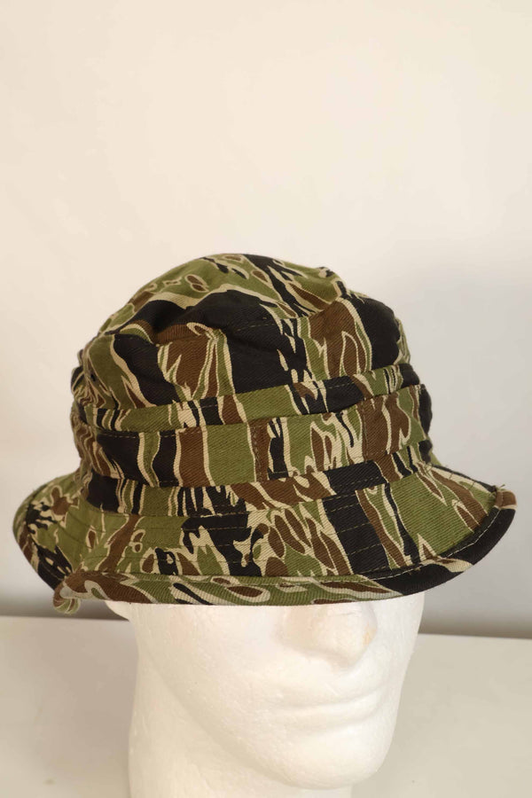 数量限定生産　ワンウォッシュ品　MILITARIA 1911 初期ゴールドタイガー  CISOカットブーニーハット　ショートブリム改造　E