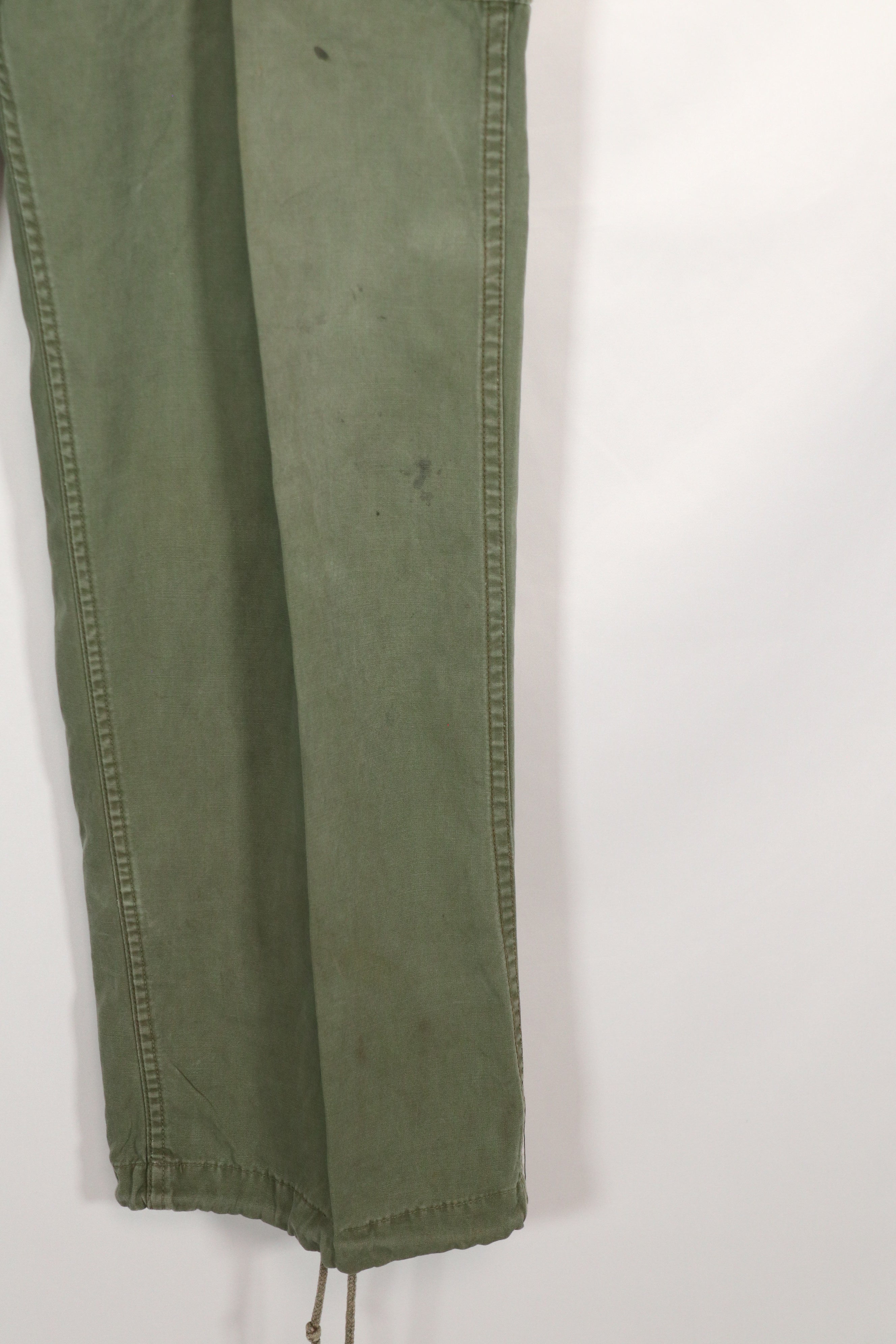 実物　1963年製　1st Model ジャングルファティーグ　パンツ　レッグタイなし　中古品