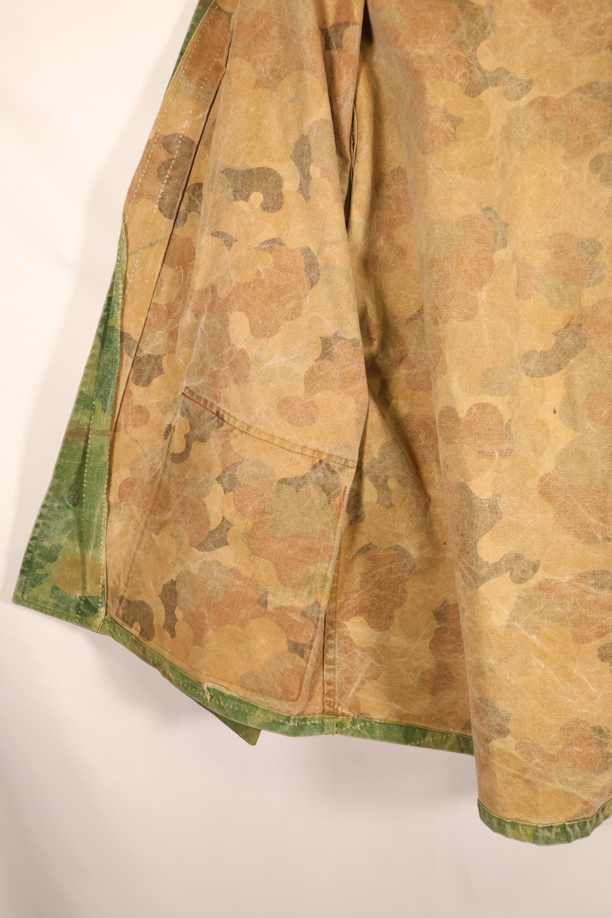 Estimated late 1960s—Locally made—Mitchell camouflage—USMC camouflage jacket—Used