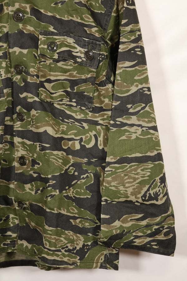 1960年代　タイガーストライプ　シャツ　CIDGパターン　状態良い　中古品　B