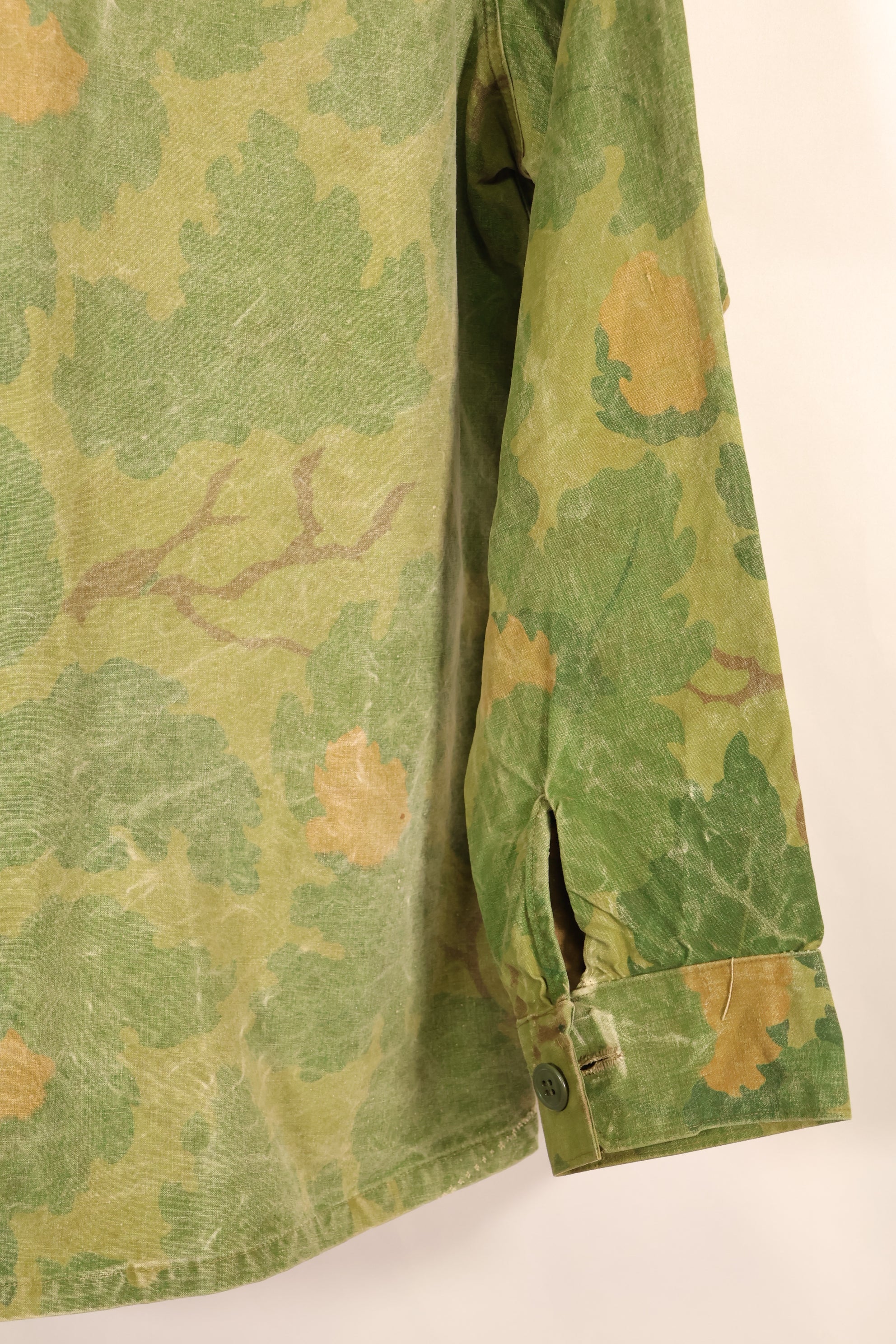Estimated late 1960s—Locally made—Mitchell camouflage—USMC camouflage jacket—Used