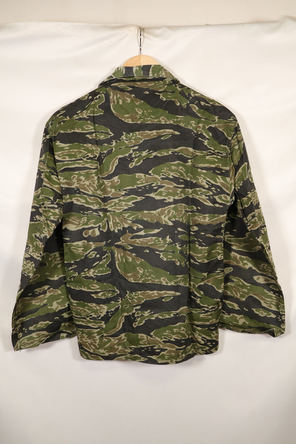 1960年代　タイガーストライプ　シャツ　CIDGパターン　状態良い　中古品　B