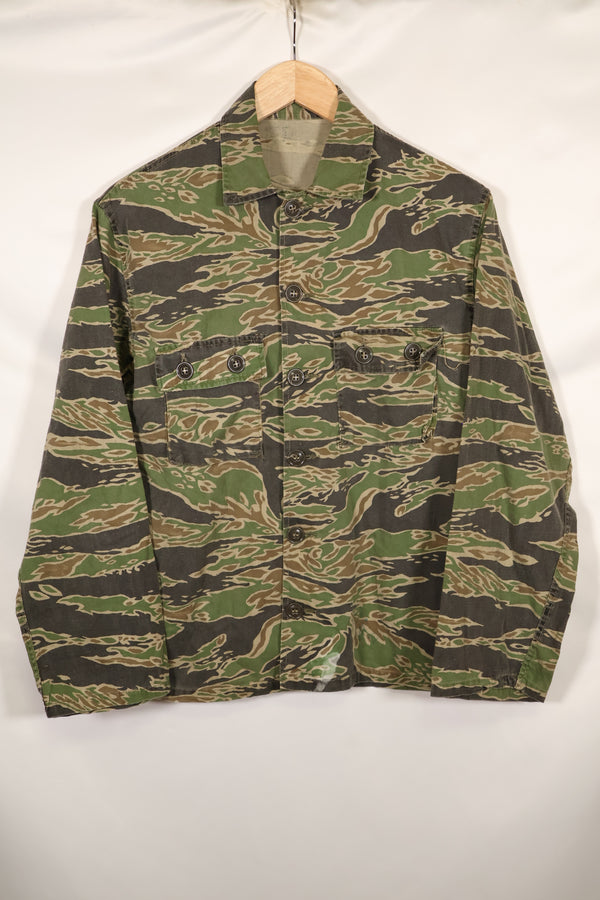 Actual Late War Pattern Tiger Stripe Shirt A-L Faded