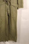 1940s, 36R, U.S. Army Combat Coveralls, PW (Prisoner of War) item, faded, used