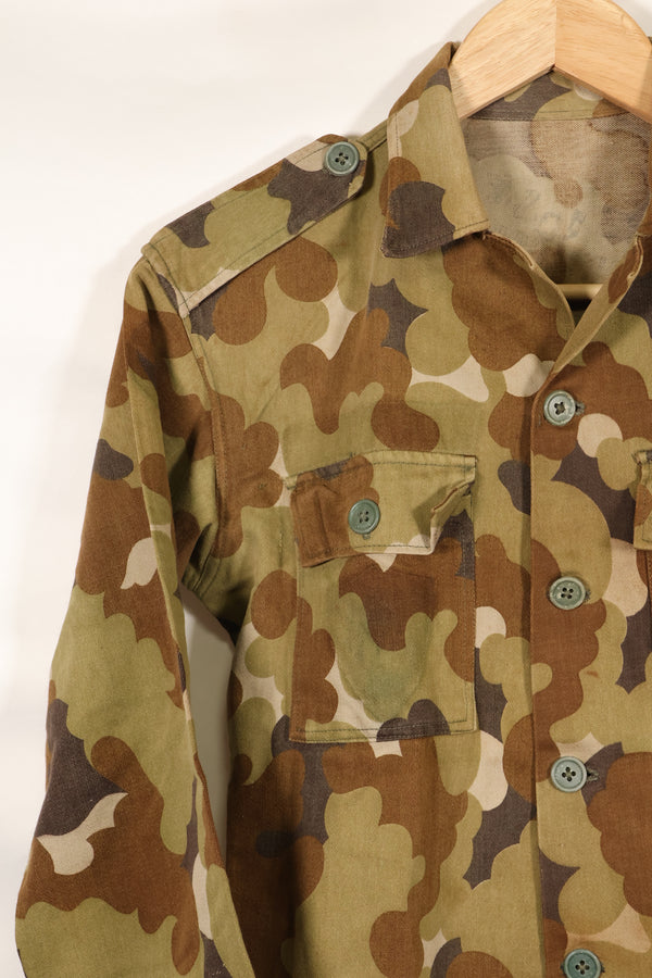 Real South Vietnam National Field Military Police Cloud Camouflage Top and Bottom Set, unused.