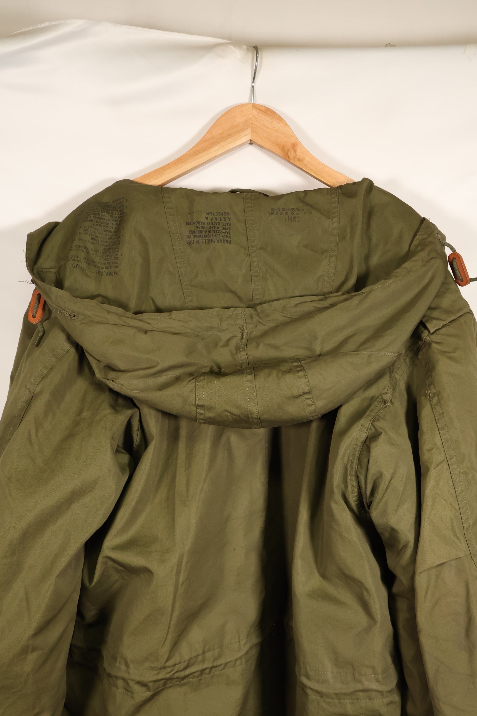 สัญญาปี 1953 เสื้อสนาม M51 ของกองทัพบกสหรัฐฯ, เสื้อสนาม Mods, พร้อมซับใน, มือสอง