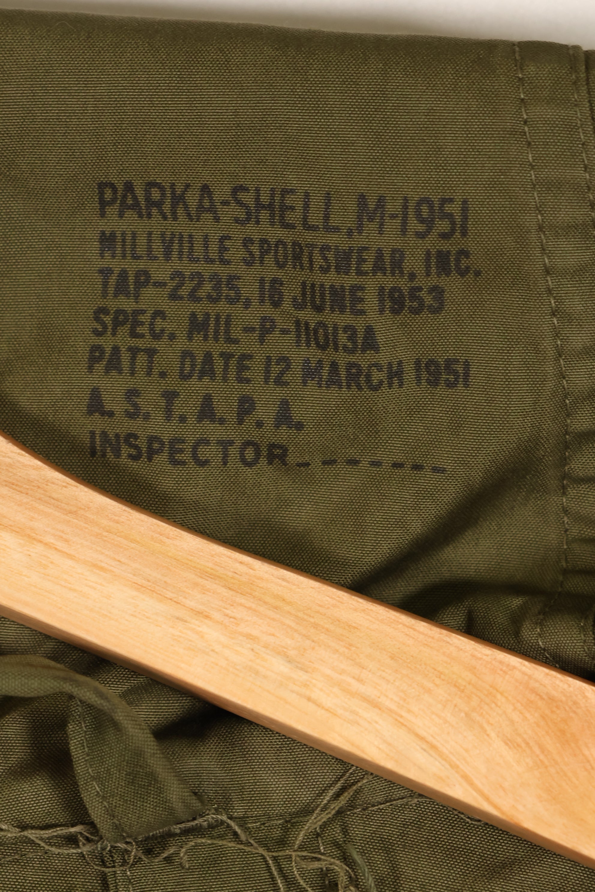 สัญญาปี 1953 เสื้อสนาม M51 ของกองทัพบกสหรัฐฯ, เสื้อสนาม Mods, พร้อมซับใน, มือสอง