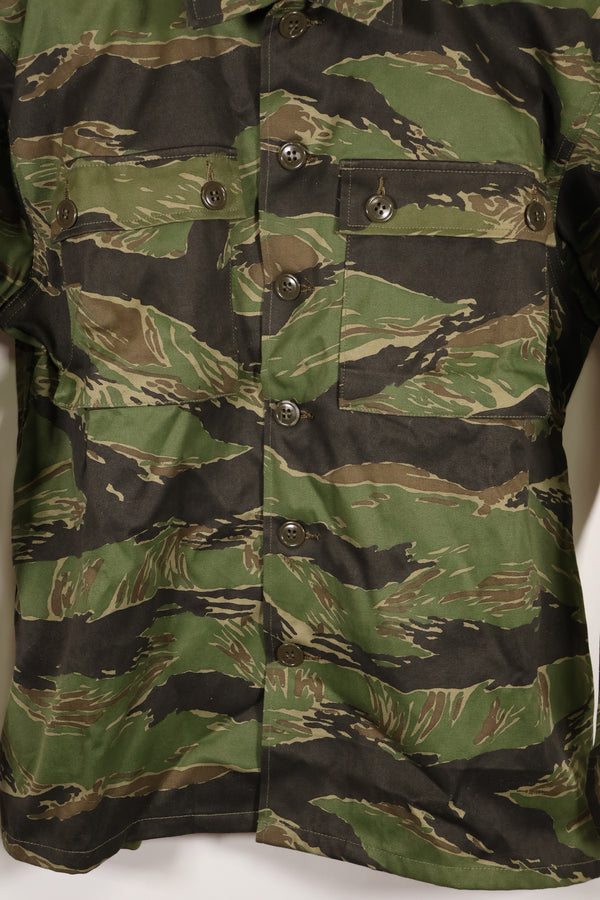 1970年代　DAJB09 契約タグ付き　日本製　タイガーストライプ　上下セット　未使用品　