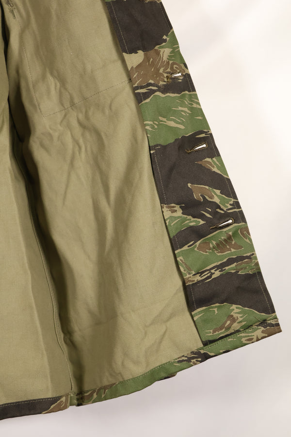 1970年代　DAJB09 契約タグ付き　日本製　タイガーストライプ　上下セット　未使用品　