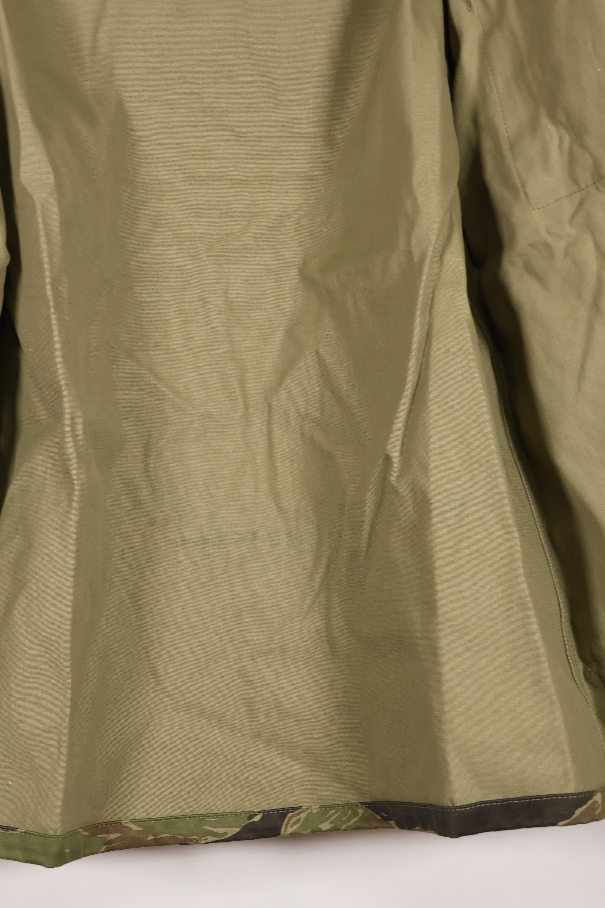 1970年代　DAJB09 契約タグ付き　日本製　タイガーストライプ　上下セット　未使用品　