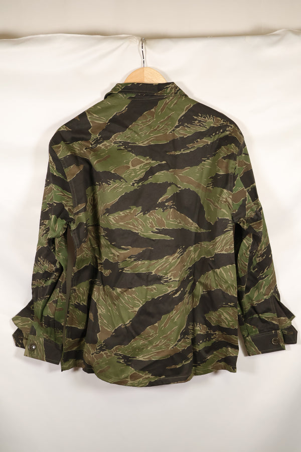 1970年代　DAJB09 契約タグ付き　日本製　タイガーストライプ　上下セット　未使用品　