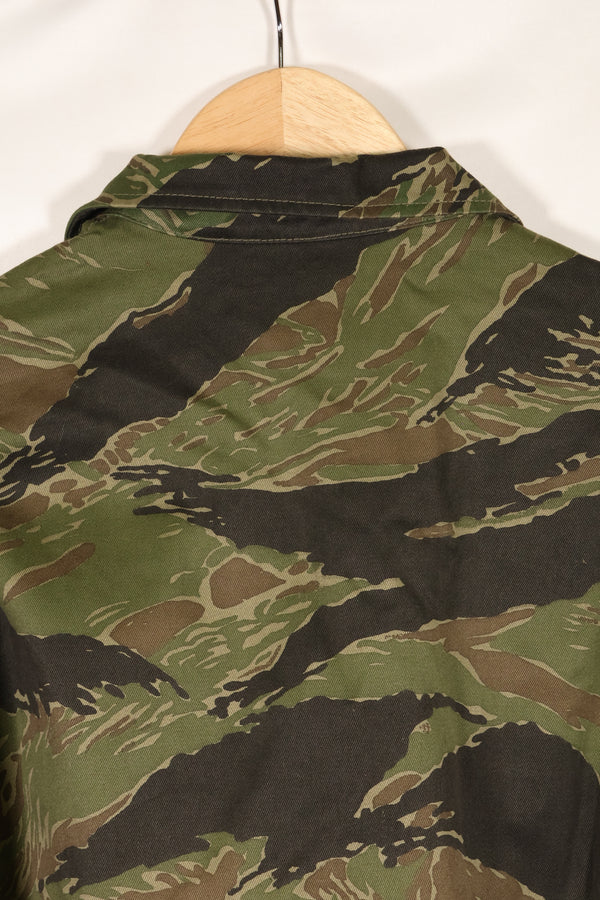 1970年代　DAJB09 契約タグ付き　日本製　タイガーストライプ　上下セット　未使用品　