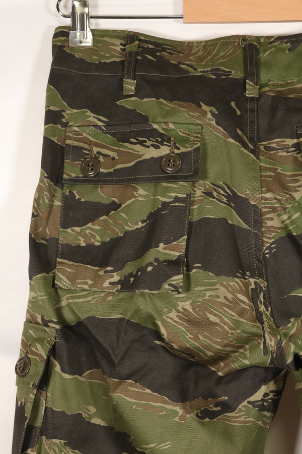 1970年代　DAJB09 契約タグ付き　日本製　タイガーストライプ　上下セット　未使用品　