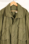 1967 Contract, L-R, 2nd Model M65 Field Jacket, No Epaulets, Used