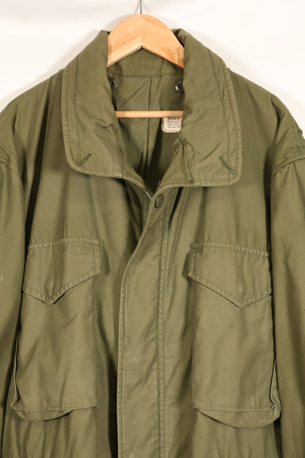 1967 Contract, L-R, 2nd Model M65 Field Jacket, No Epaulets, Used