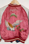 実物　1950年代　Japan Jacket　スカジャン　リバーシブル　ジッパー破損あり