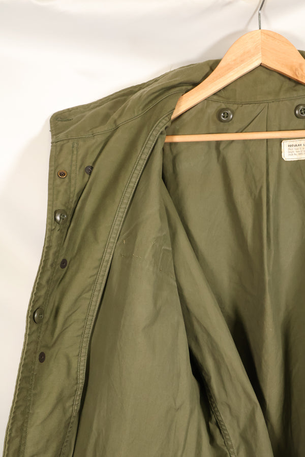 1967 Contract, L-R, 2nd Model M65 Field Jacket, No Epaulets, Used