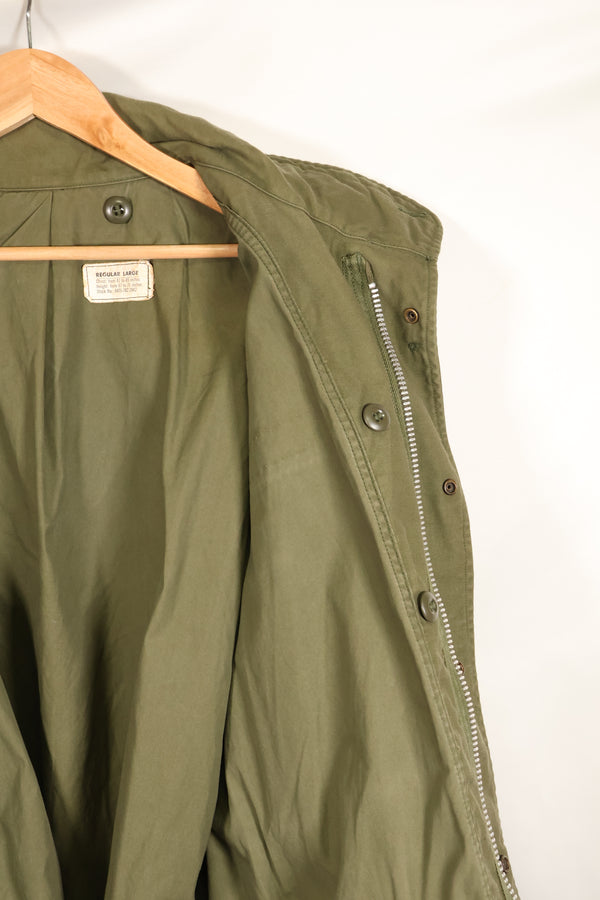 1967 Contract, L-R, 2nd Model M65 Field Jacket, No Epaulets, Used