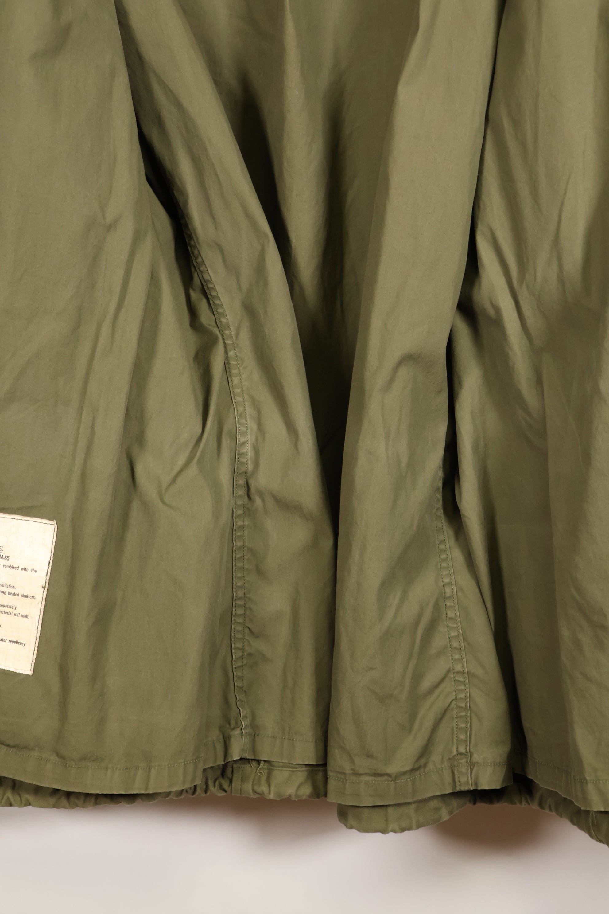 1967 Contract, L-R, 2nd Model M65 Field Jacket, No Epaulets, Used