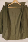 実物　1940年代　アメリカ海兵隊　USMC　M41 HBTユーティリティジャケット　ポケット欠損