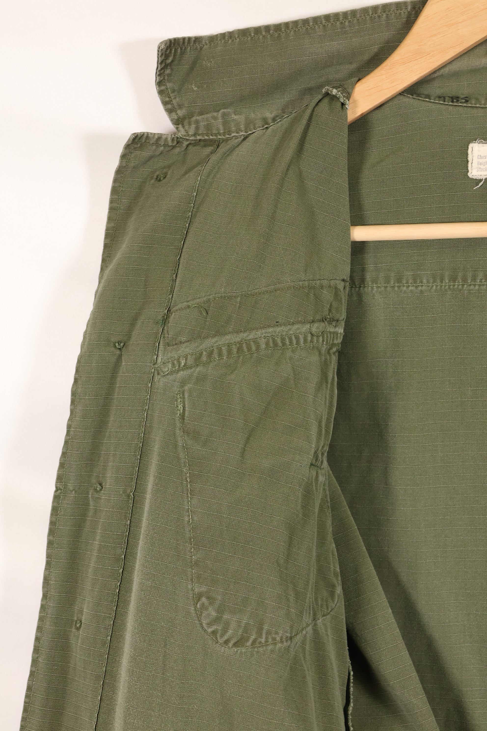 1968年契約　X-SMALL-REGULAR　4th Model ジャングルファティーグ　ジャケット　中古品　映画会社放出