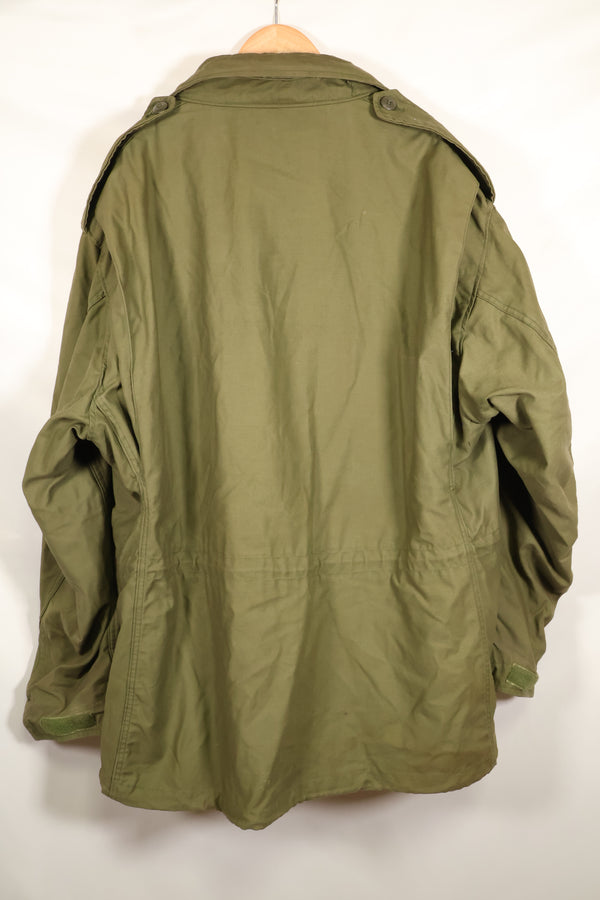 1970 Contract X-L-R 2nd Model U.S. Army M65 Field Jacket - Rare, Large Size - Used