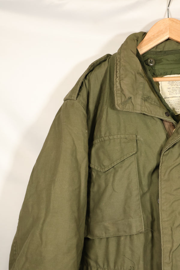 1981 M-S 3rd Model Jacket and Liner Set, M65 Field Jacket, Used