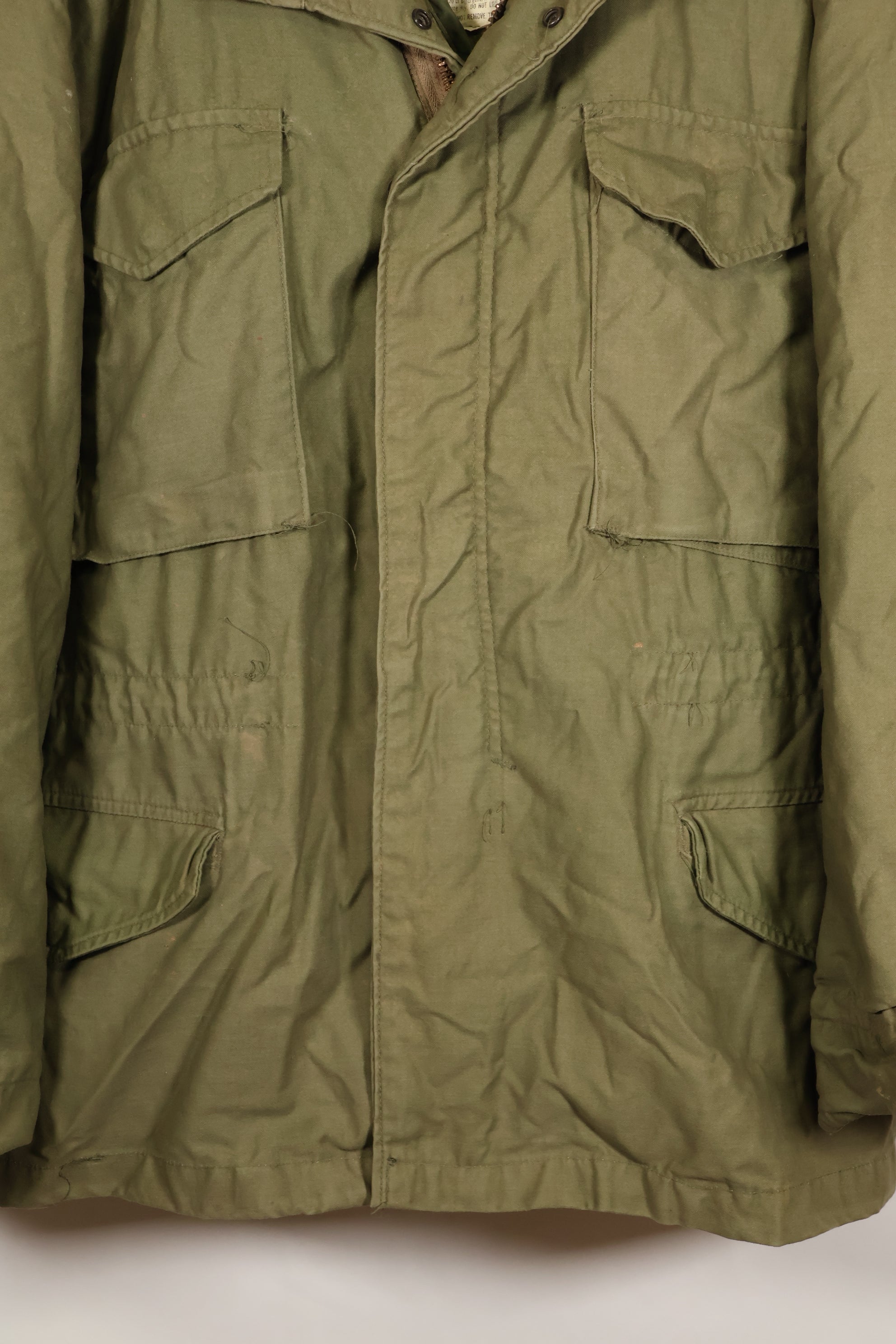 1981 M-S 3rd Model Jacket and Liner Set, M65 Field Jacket, Used
