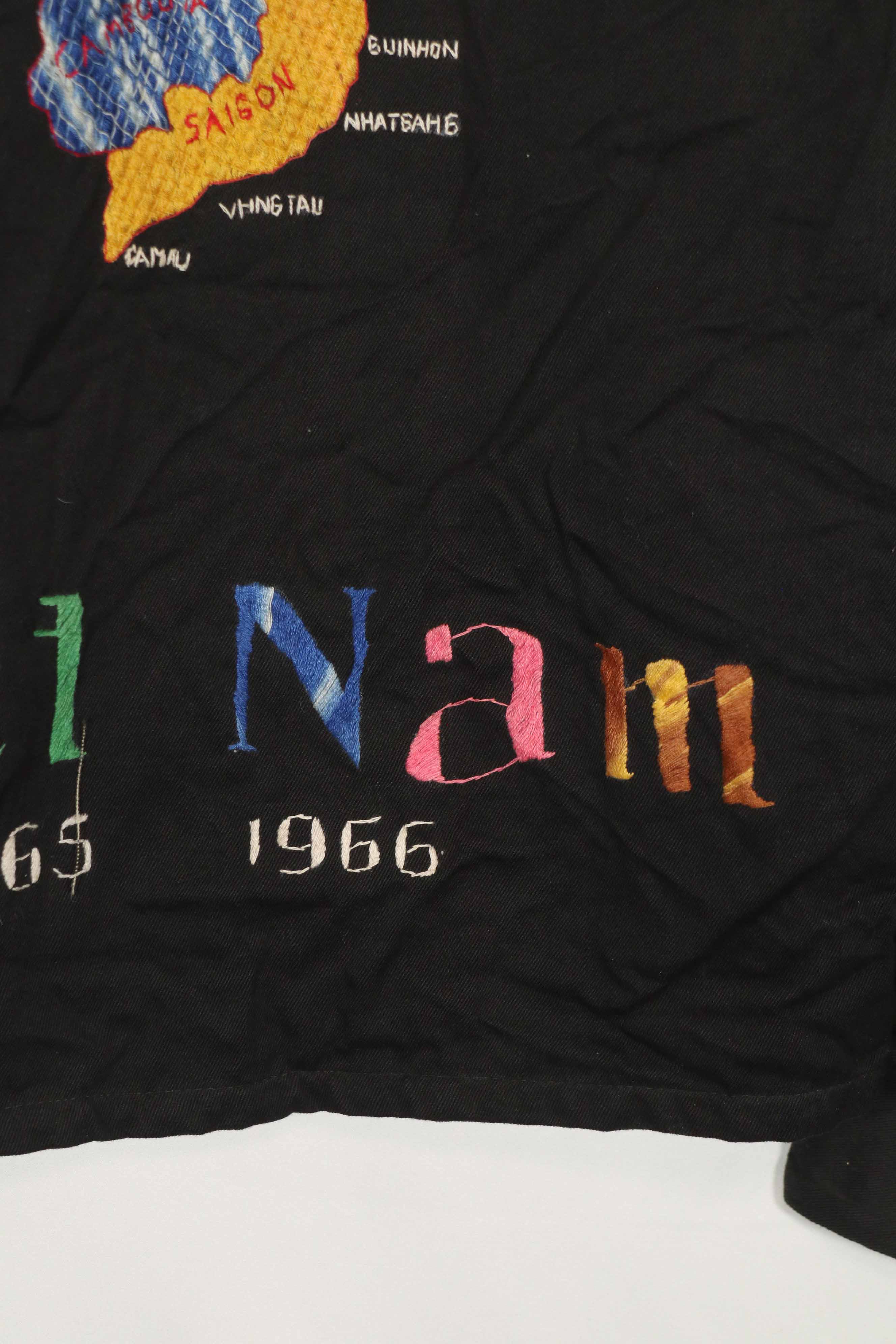 เสื้อทัวร์สงครามเวียดนามแท้ Chu Lai เวียดนาม 1965-1966