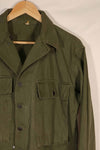 実物　1940年代　アメリカ陸軍　HBT OD ユーティリティジャケット　中古品　36R