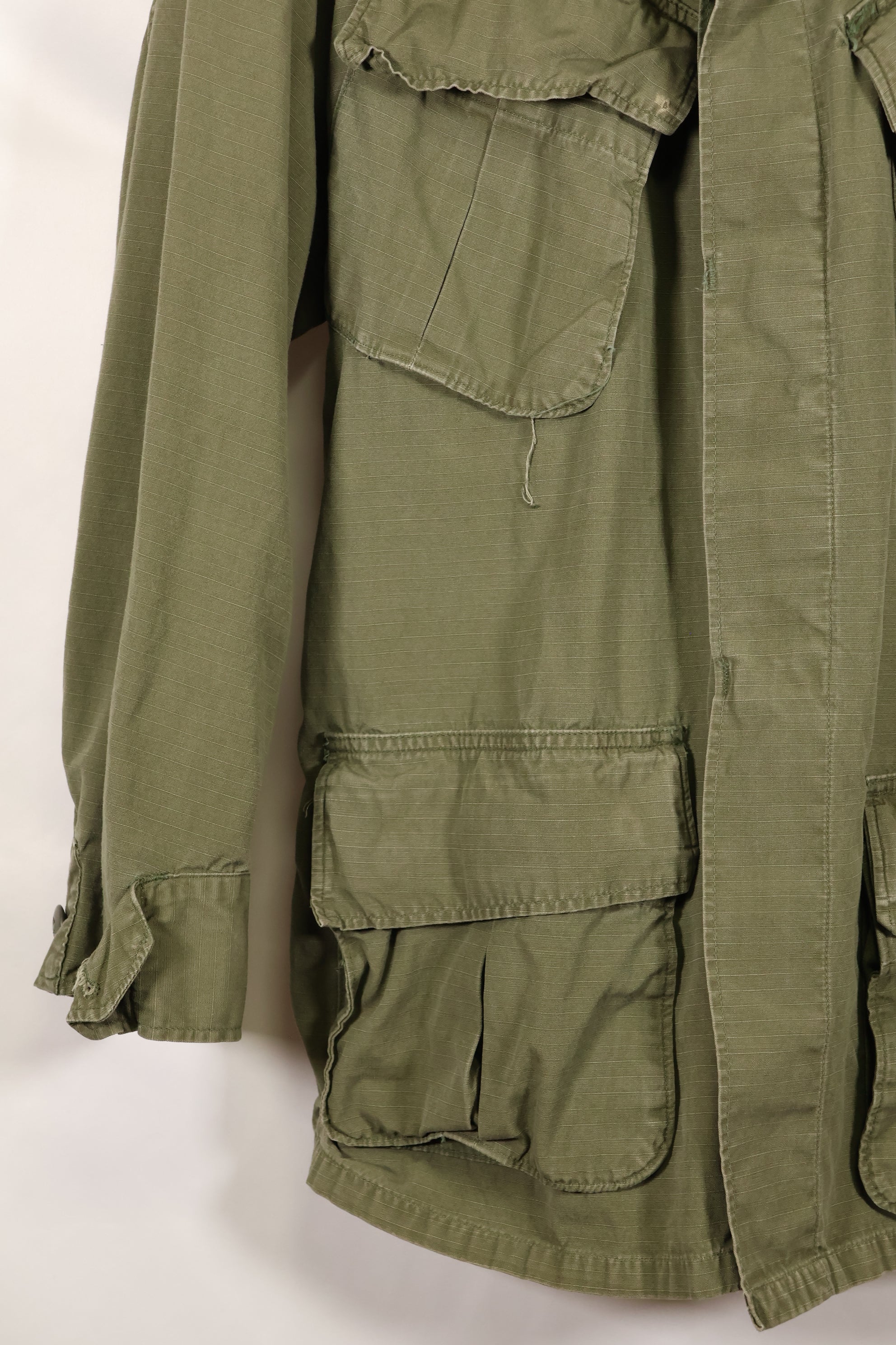 1969 Contract SMALL-REGULAR 4th Model Jungle Fatigue Jacket Used Film Company Release B