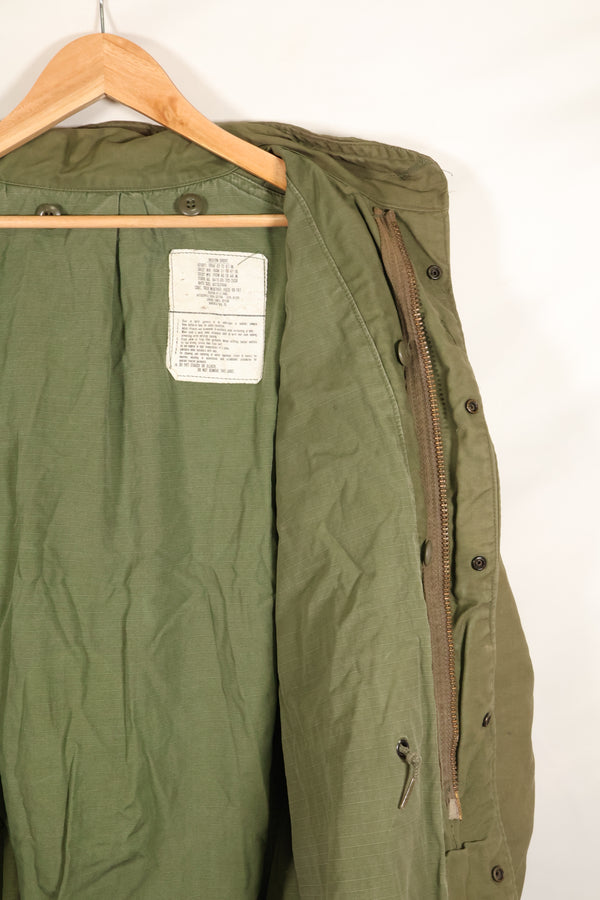 1981 M-S 3rd Model Jacket and Liner Set, M65 Field Jacket, Used