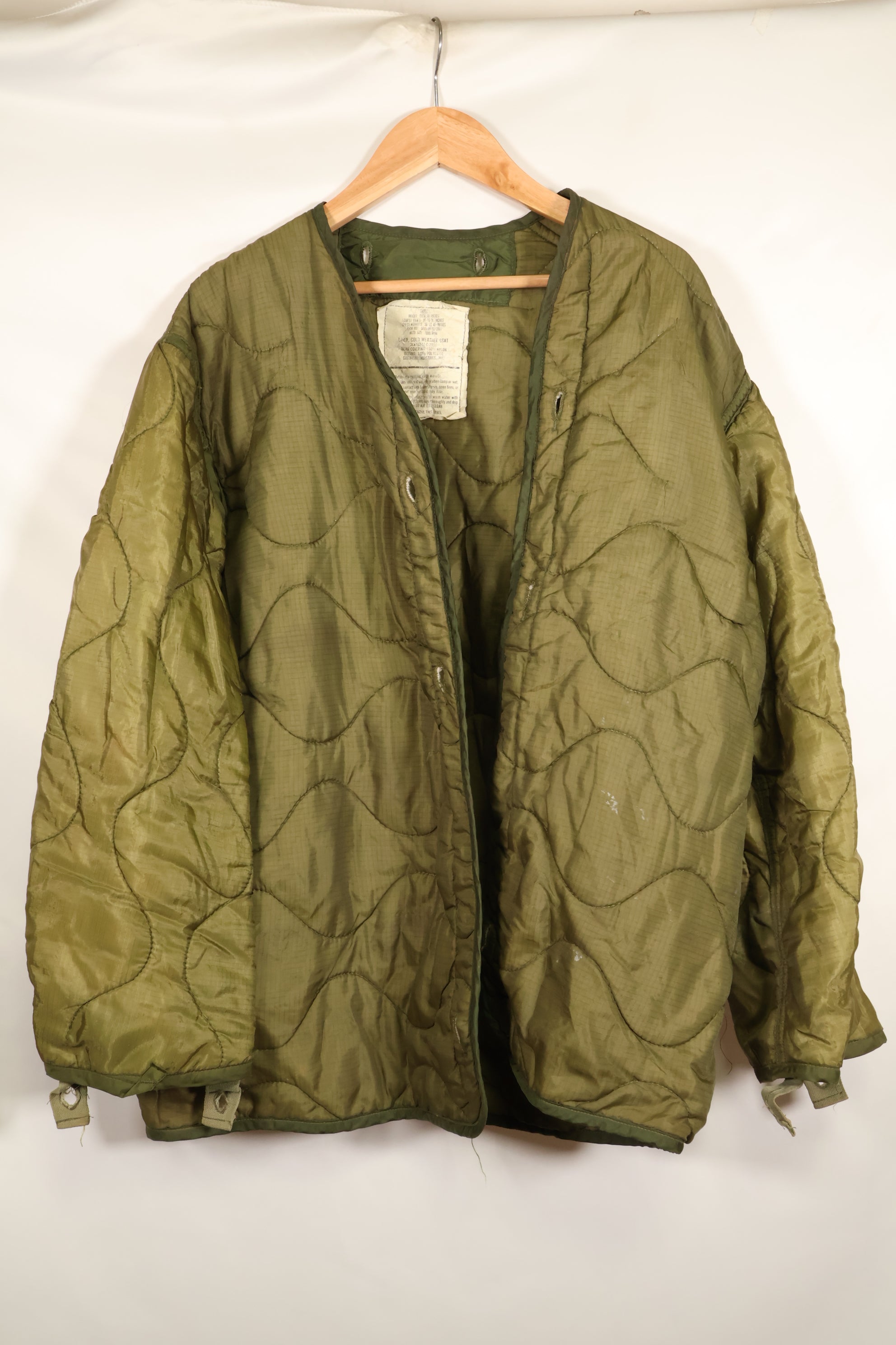 1981 M-S 3rd Model Jacket and Liner Set, M65 Field Jacket, Used